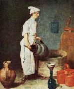 Jean Simeon Chardin Der Abwaschbursche in der Kneipe oil on canvas